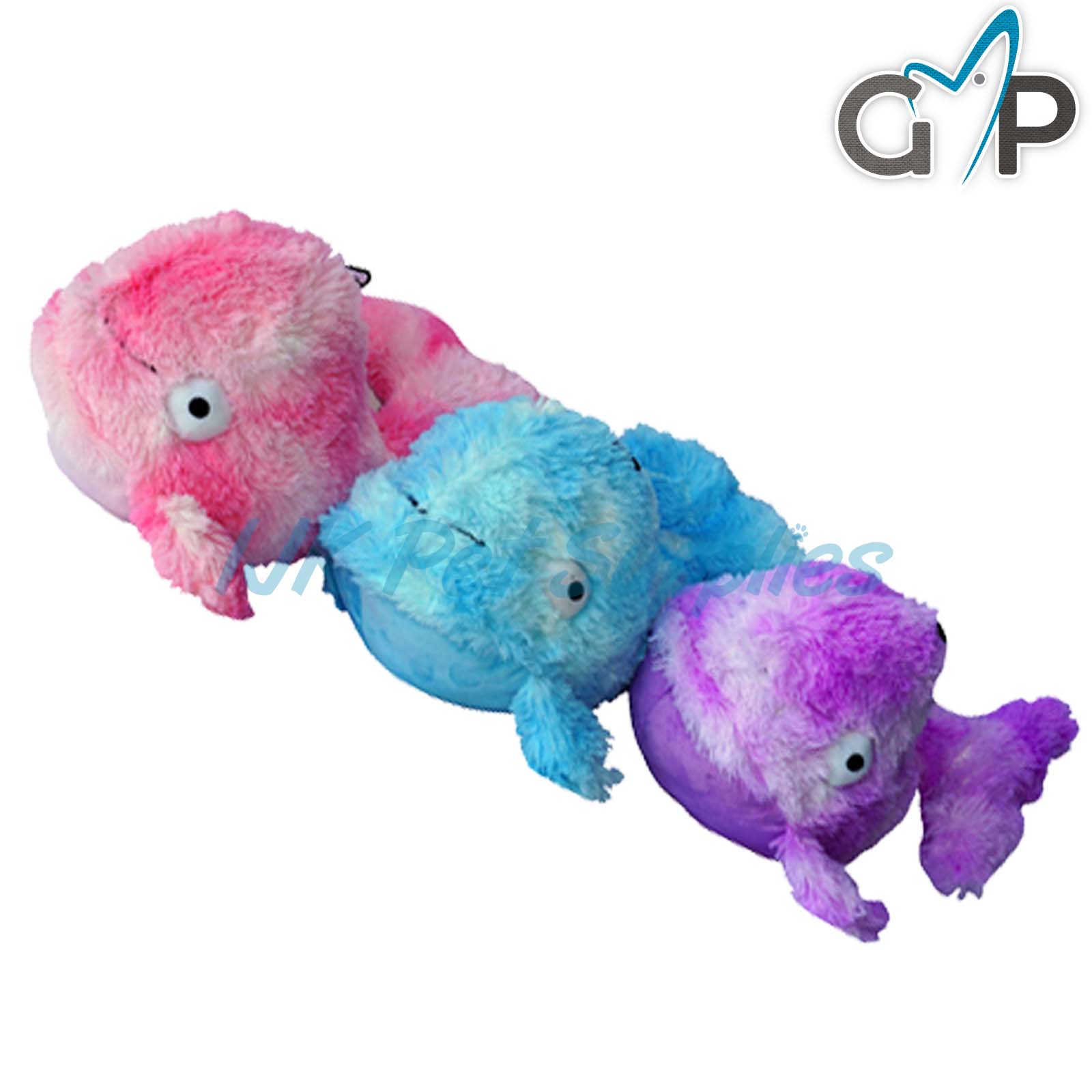 Gor Pets Reef Whale Plush Comfort Cuddle Dog Puppy Crinkle Grunt