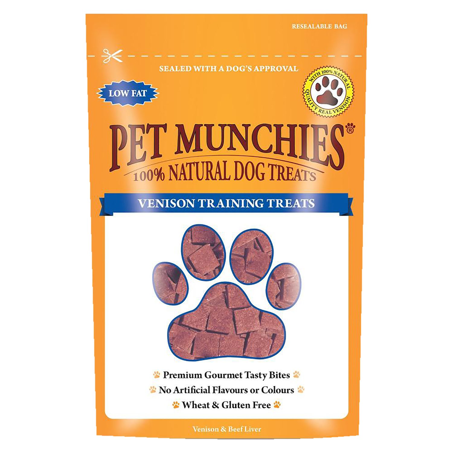 Pet munchies Training Treats 50g Venison IJK Pet Supplies