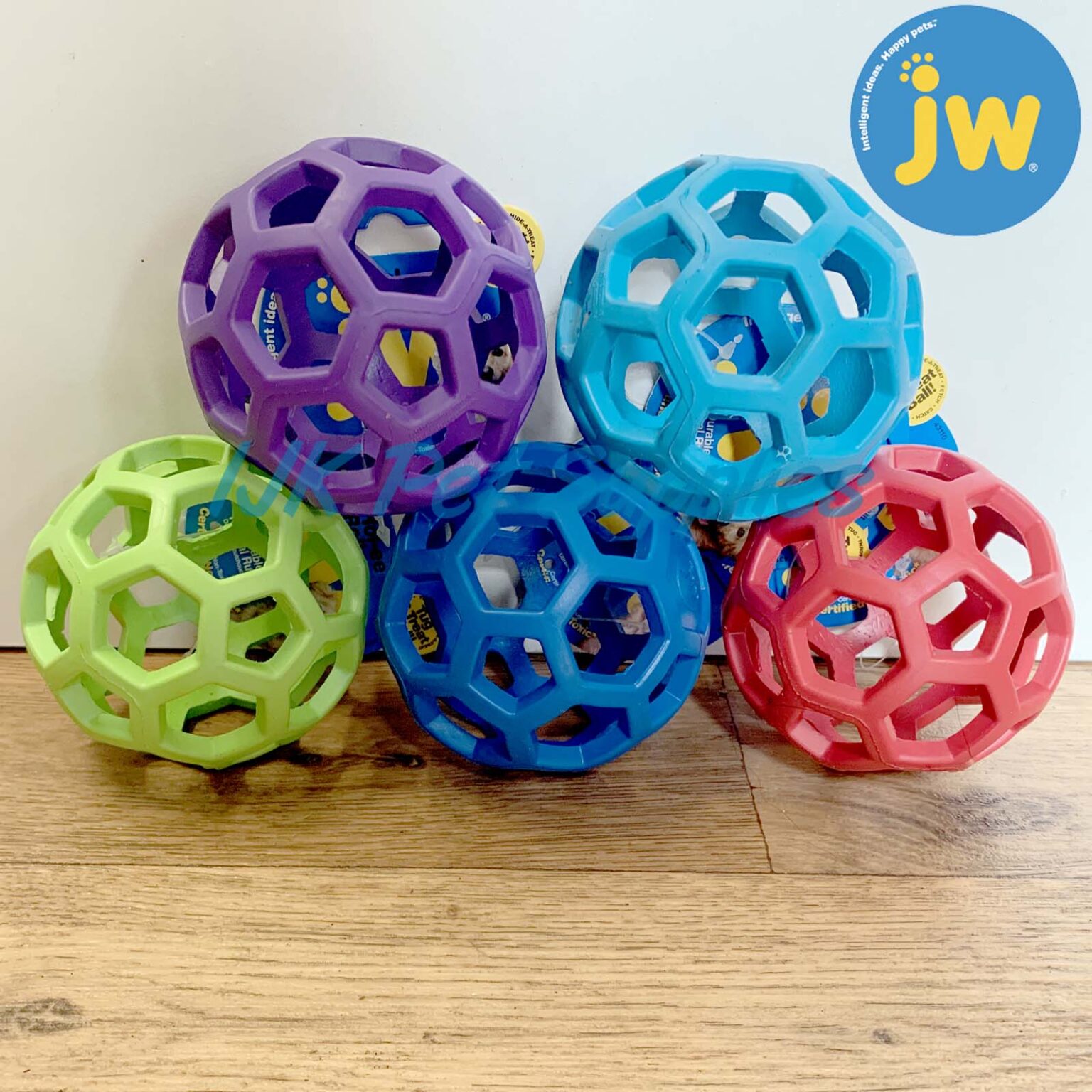 JW Holee Roller Rubber Cage Ball IJK Pet Supplies