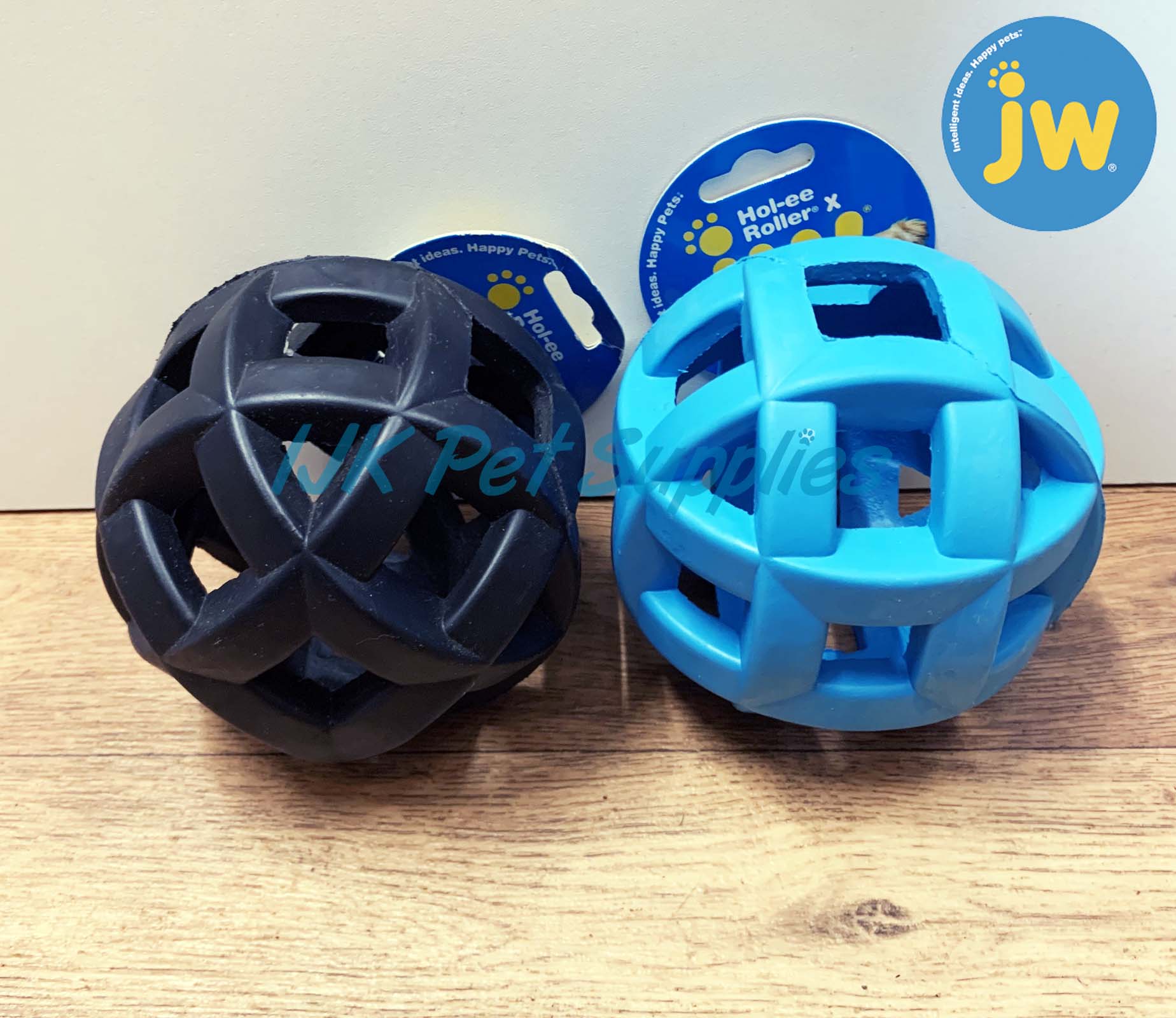 JW Holee Roller Rubber Cage Ball IJK Pet Supplies