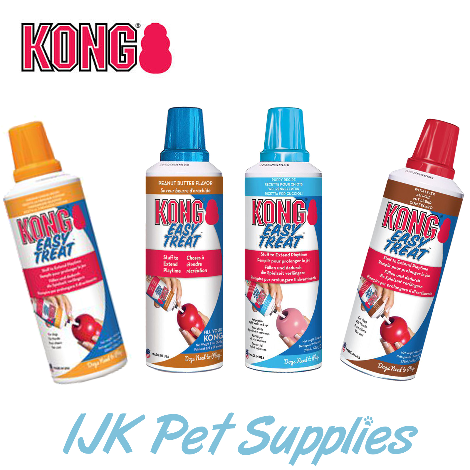 KONG Easy Treat - IJK Pet Supplies