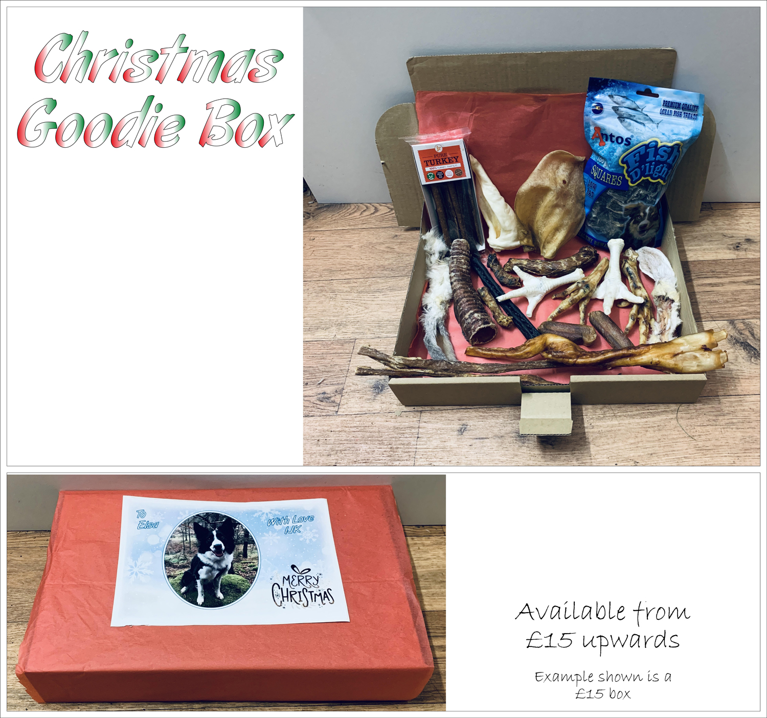 Christmas Goodie Box IJK Pet Supplies