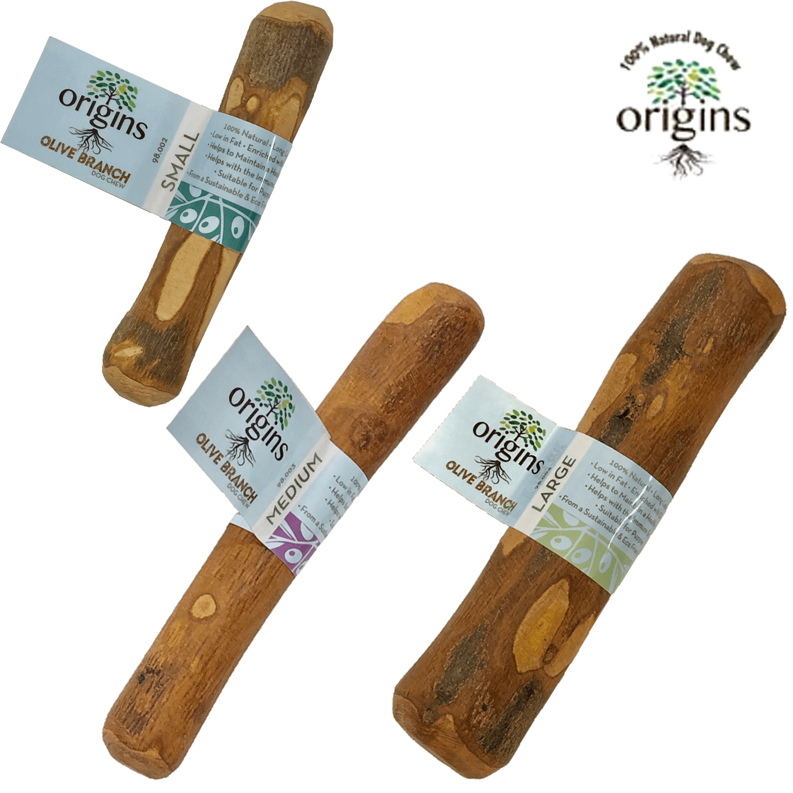 Antos Origins Olive Branch Dog Chew IJK Pet Supplies