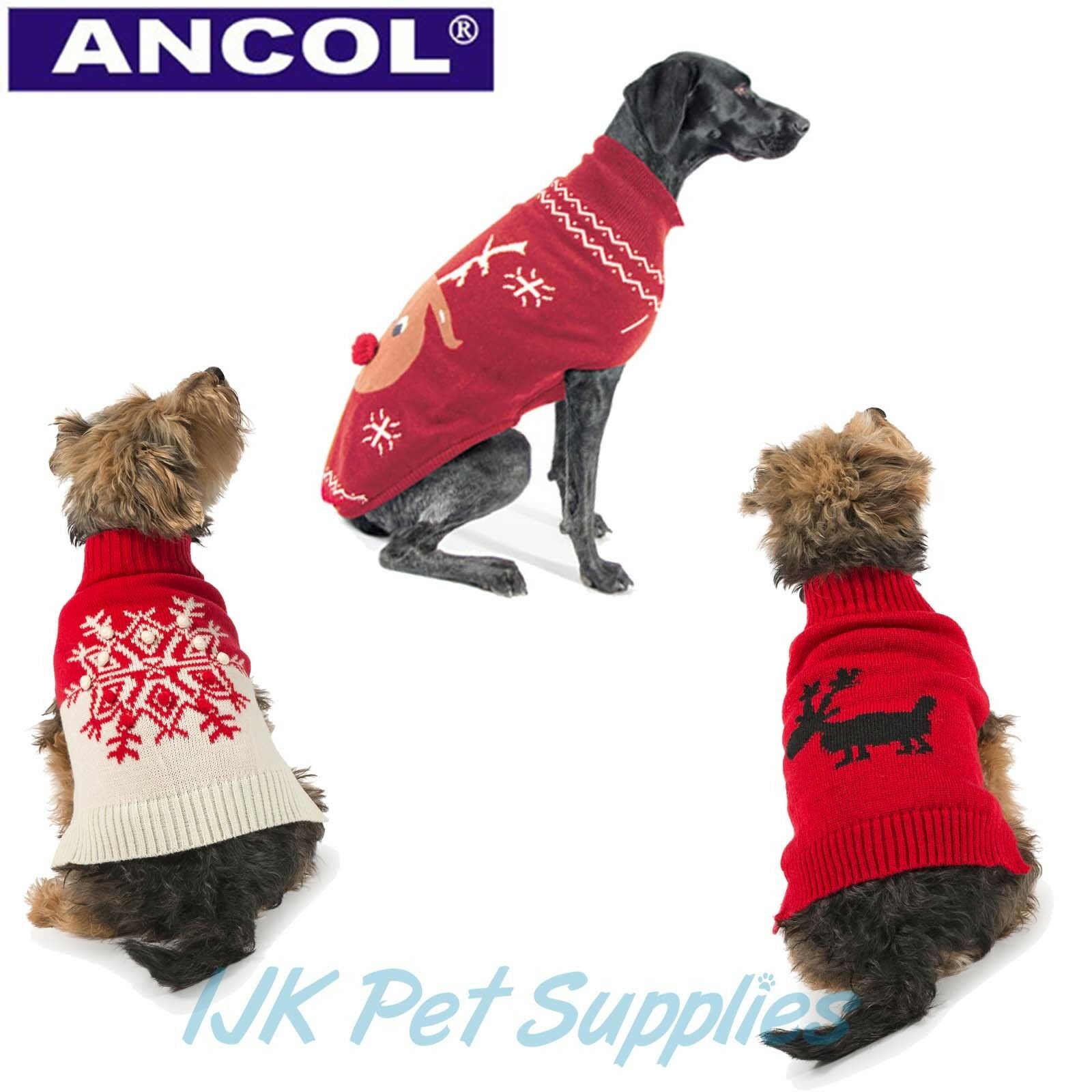 Ancol Christmas Novelty Jumpers - IJK 