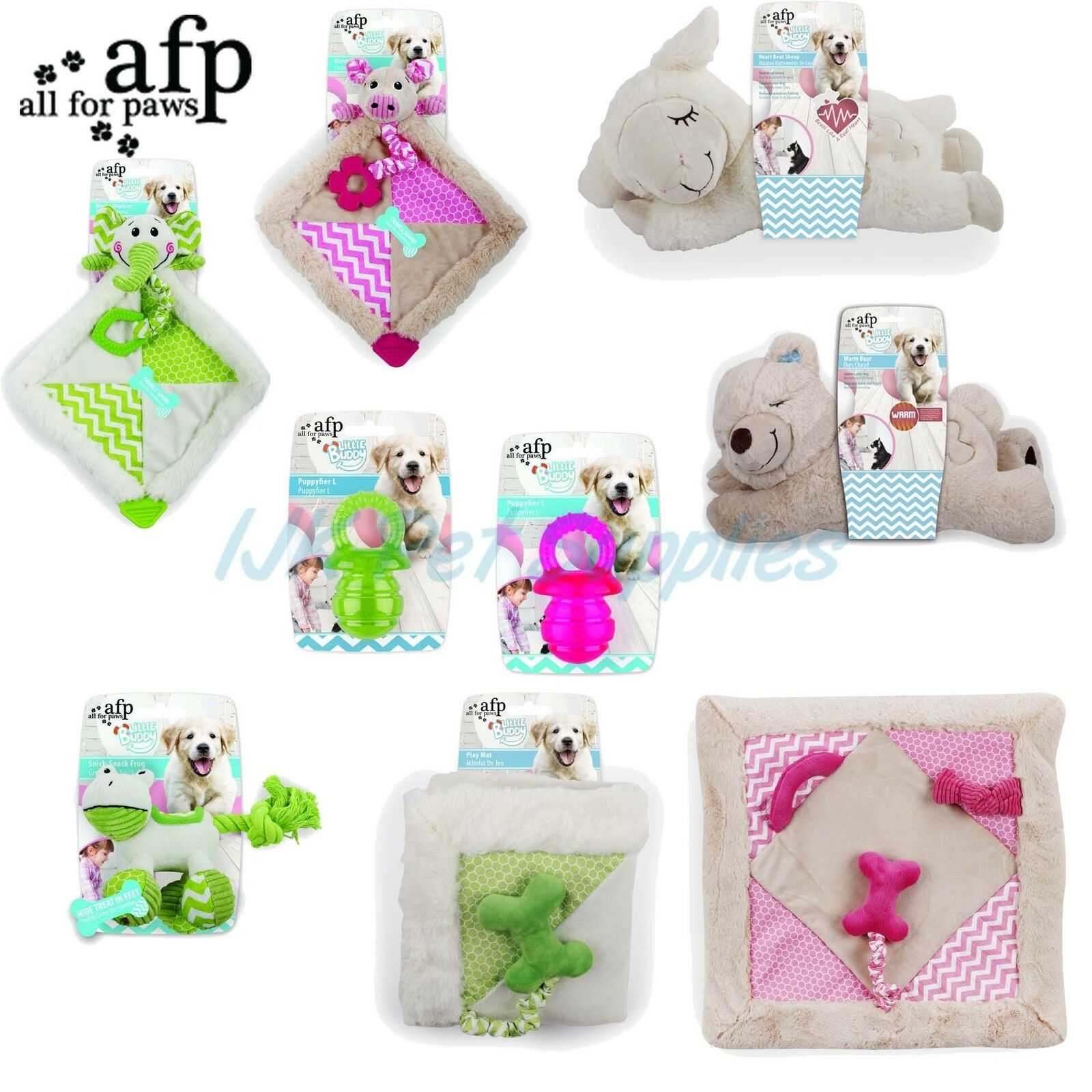 AFP All for Paws Little Buddy Puppy Toys & Soothers IJK Pet Supplies