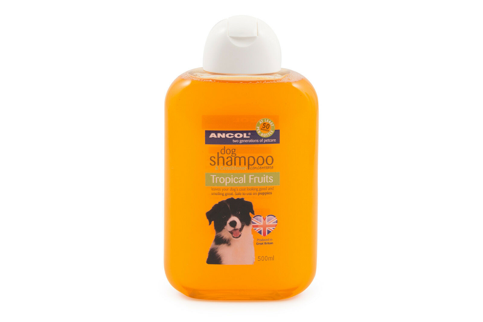 Ancol Dog Shampoo Concentrate 500ml Value Bottles IJK Pet Supplies