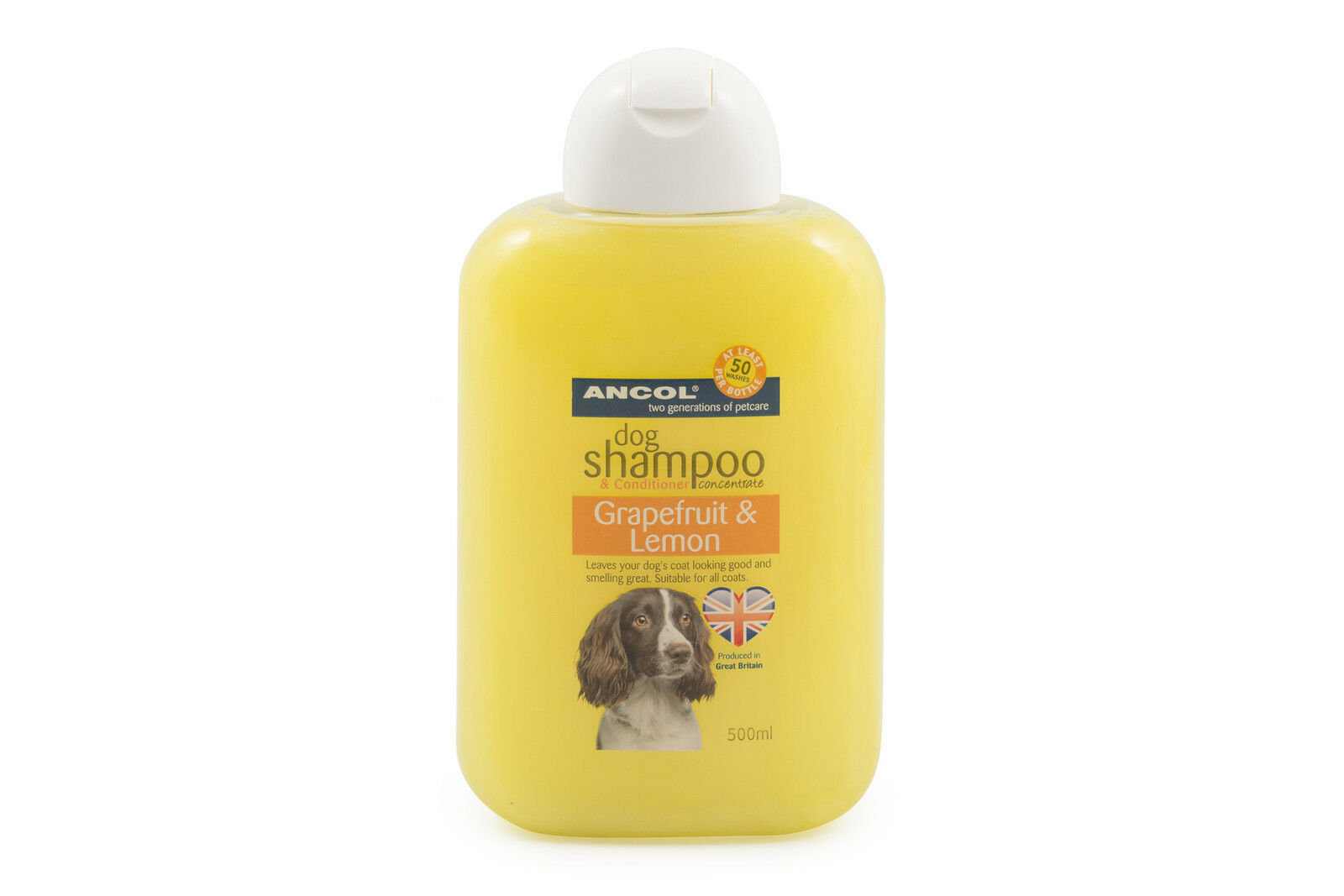Ancol Dog Shampoo Concentrate 500ml Value Bottles IJK Pet Supplies