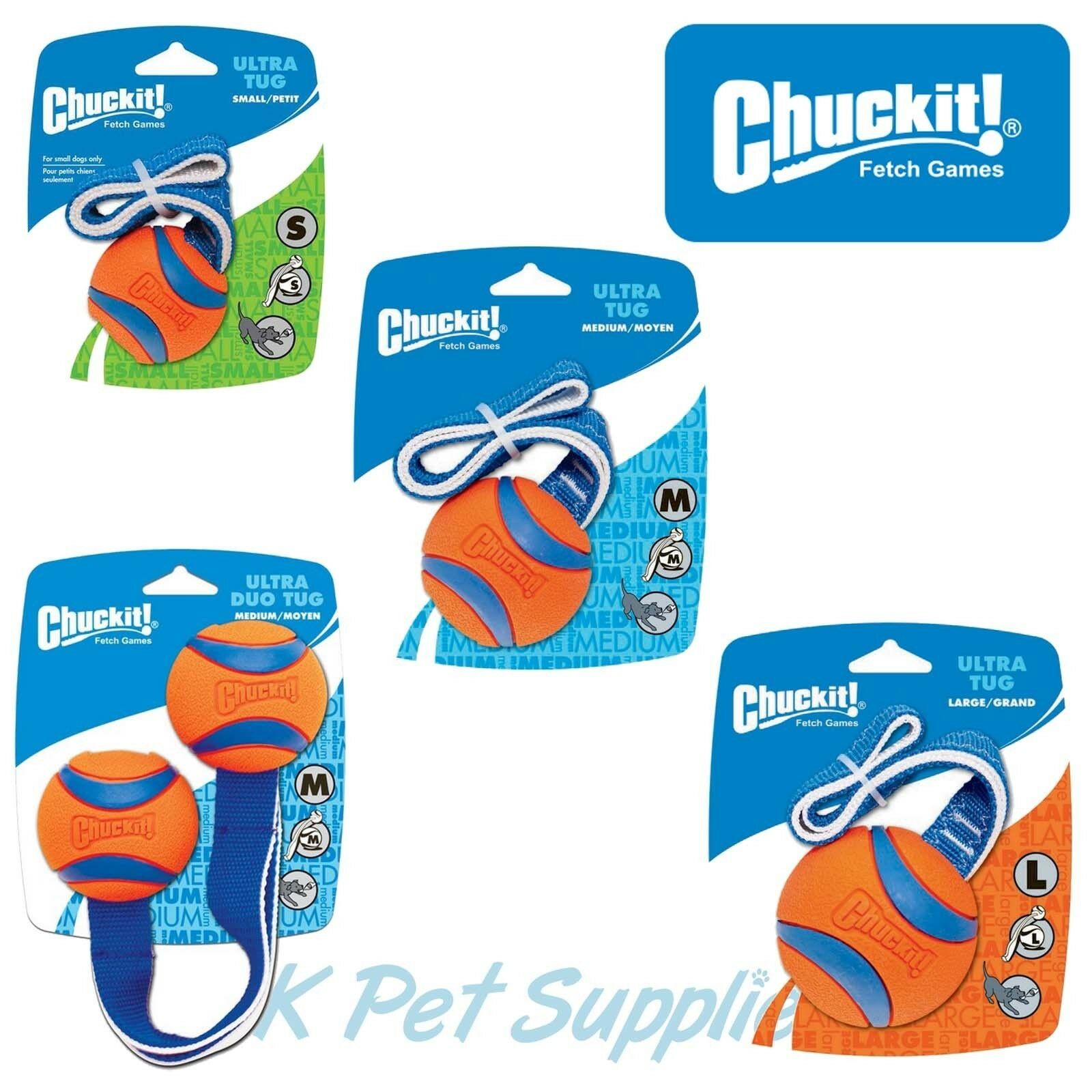 Chuckit Ultra Tug Interactive Toy IJK Pet Supplies