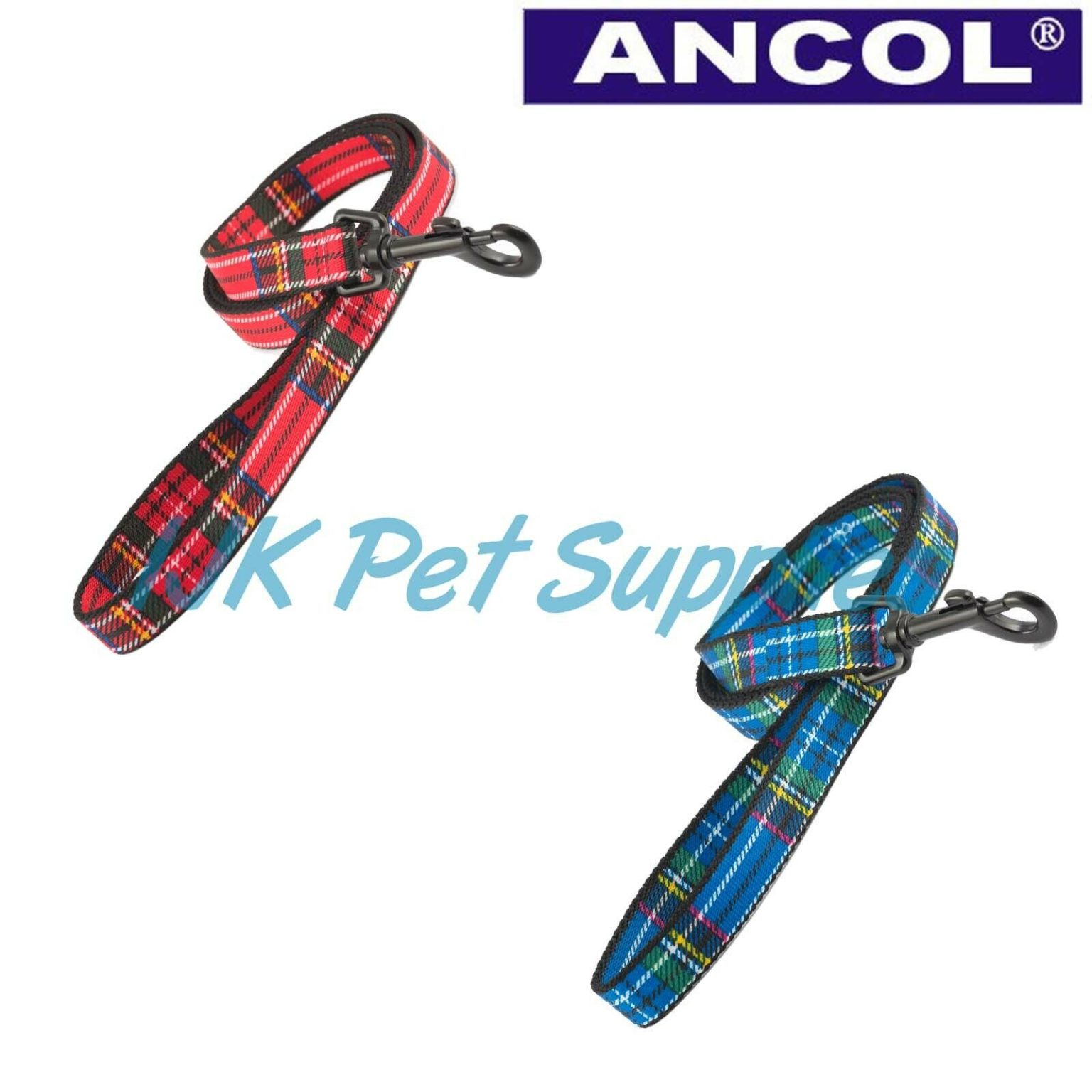 Ancol Dog Fashion Adjustable Nylon Collars & Leads Classic Collection