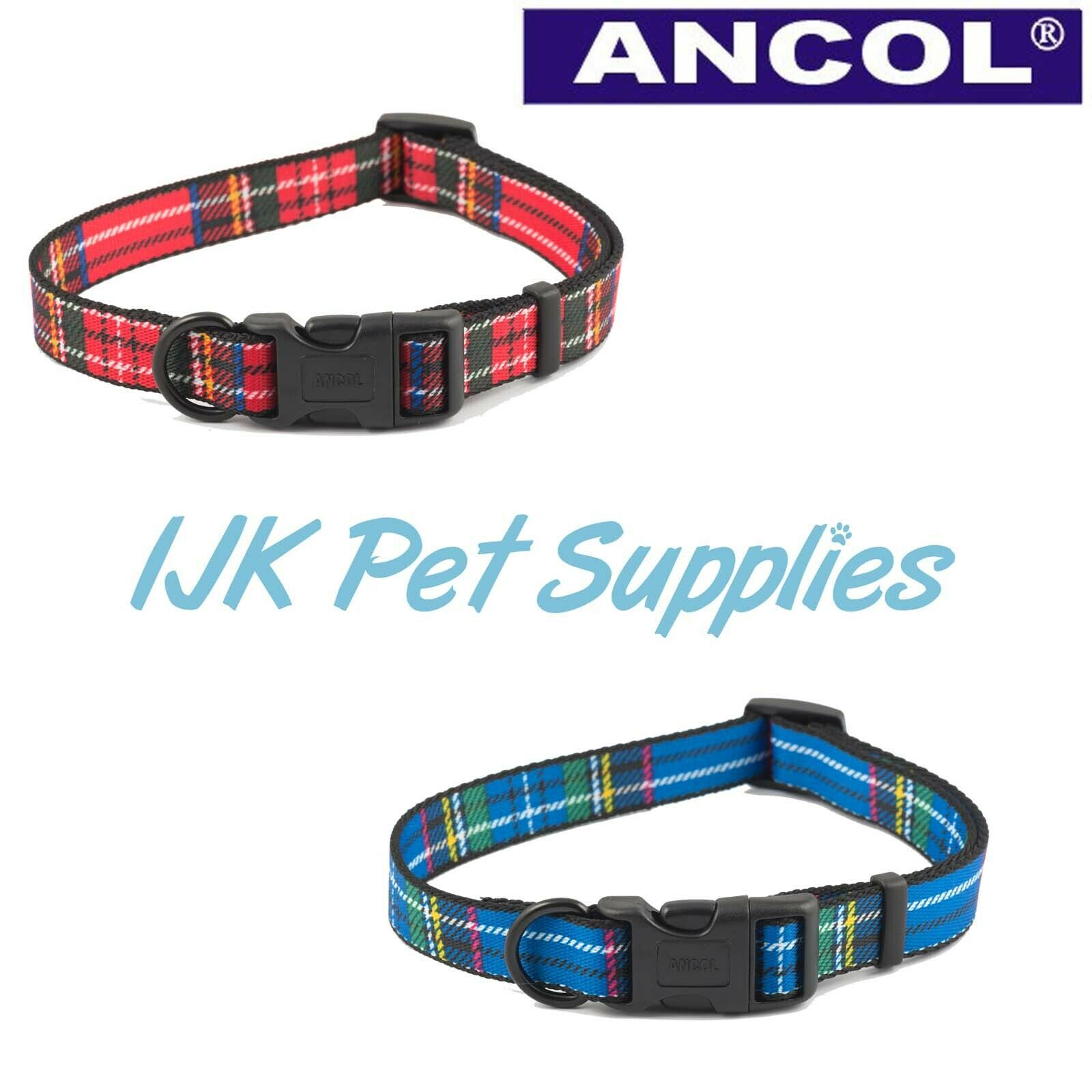 Ancol Dog Fashion Adjustable Nylon Collars & Leads Classic Collection