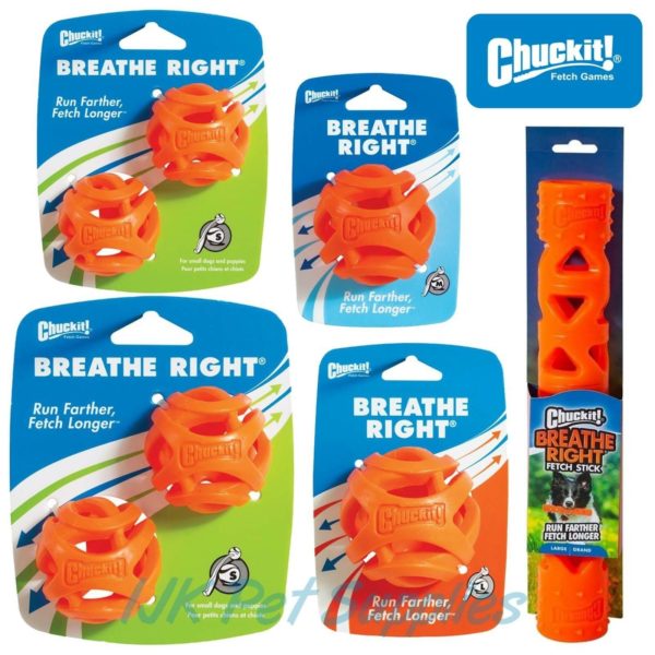 Chuckit Breathe Right Interactive Toys IJK Pet Supplies