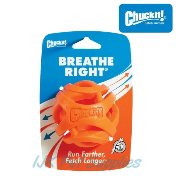 Chuckit Breathe Right Interactive Toys IJK Pet Supplies